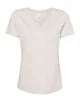 Damen-T-Shirt (relaxed fit) mit V-Ausschnitt – Heather CVC-Qualität